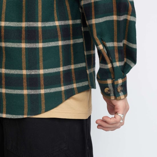 Revolution Casual overshirt darkgreen - Image 4