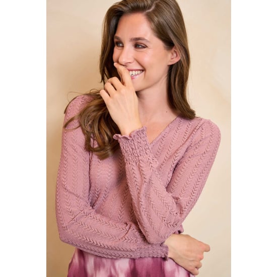 Lofty Manner ra07. blouse mealis 309 mauve pink - Image 2