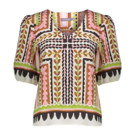 Geisha 63255-20 718 top ecru/pink/cactus - Image 3