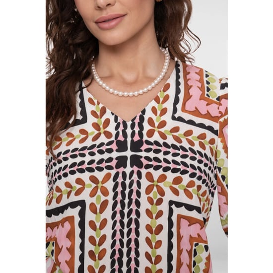 Geisha 63255-20 718 top ecru/pink/cactus - Image 5