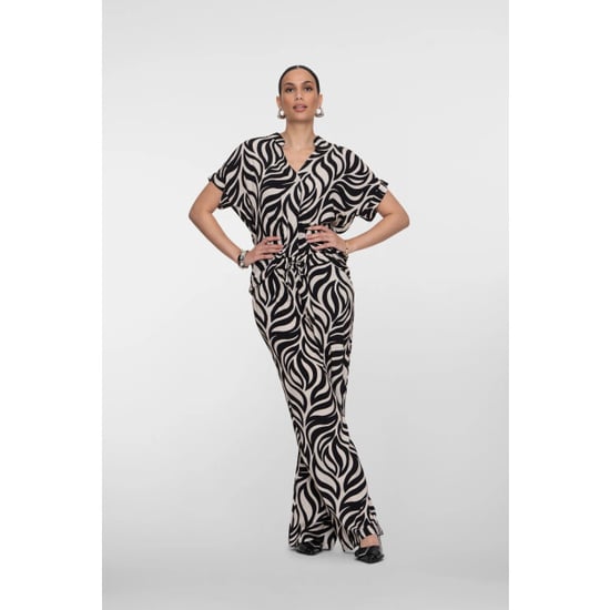 Geisha 61230-70 999 pants bi-color black/sand - Image 6