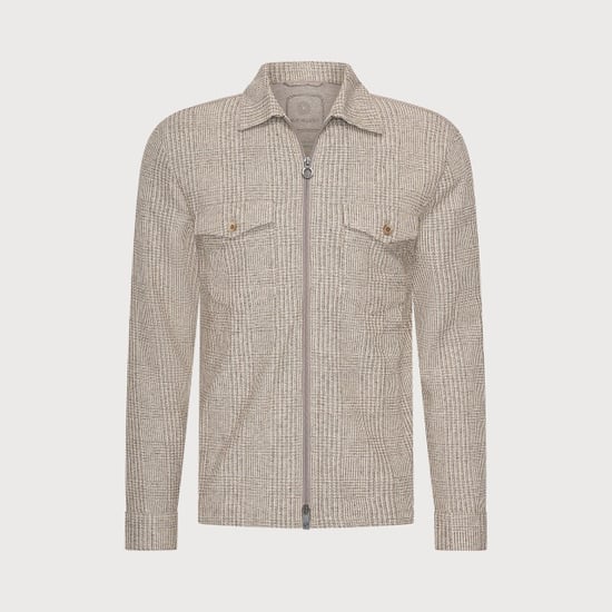 Blue Industry Het geruite overshirt | - Image 2