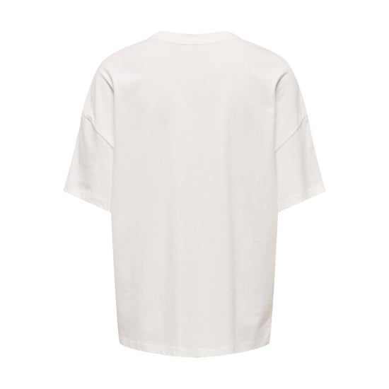 Jacqueline de Yong carla s/s oversize t-shirt jrs 15356228 cloud dancer - Image 3