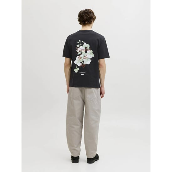 Jack & Jones Heren backprint t-shirt jjbali gebloemd - Image 3