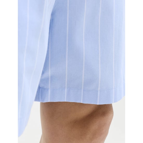 Jack & Jones Heren korte shortama pyjamaset jacflorence wit/lichtblauw - Image 3