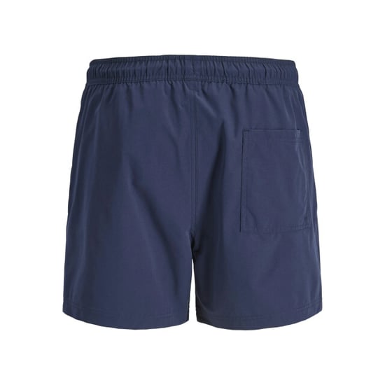 Jack & Jones Heren zwemshort jpstmaui tropic effen donker - Image 2
