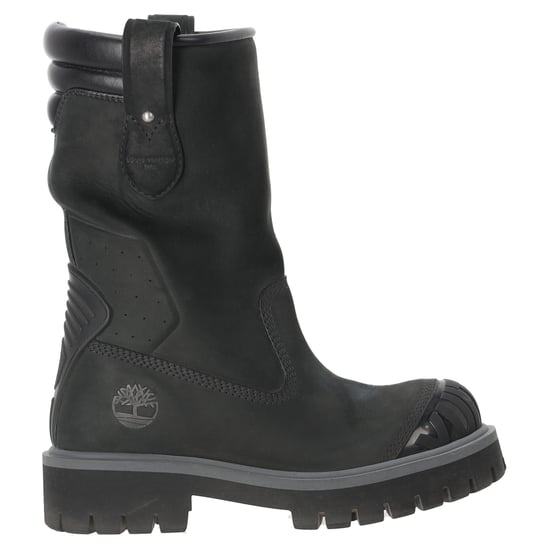 Louis Vuitton x Timberland Mid-Calf Boots in Black Leather - Image 1