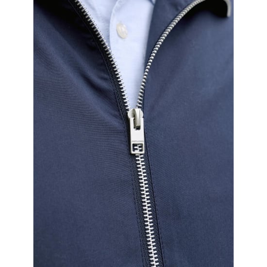 Jack & Jones Heren plus size bomberjack jjerush zomerjas effen donker - Image 5