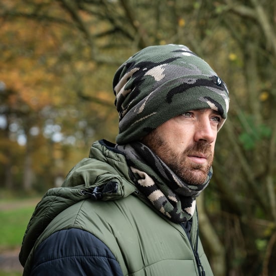 Mens 3.6 TOG Fleece Lined Thermal Turn Over Cuff Winter Beanie Hat - Image 5