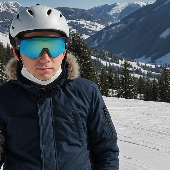 Mens & Ladies Cross Country Ski Goggles UV400 Anti-Fog Lens - Image 4