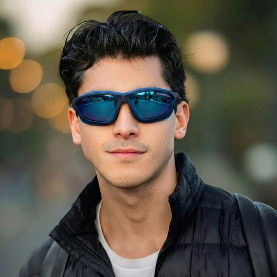 Unisex Mese Gepolariseerde UV400 Outdoor Zonnebril met Spiegel Hydrofobe Lens - Image 5