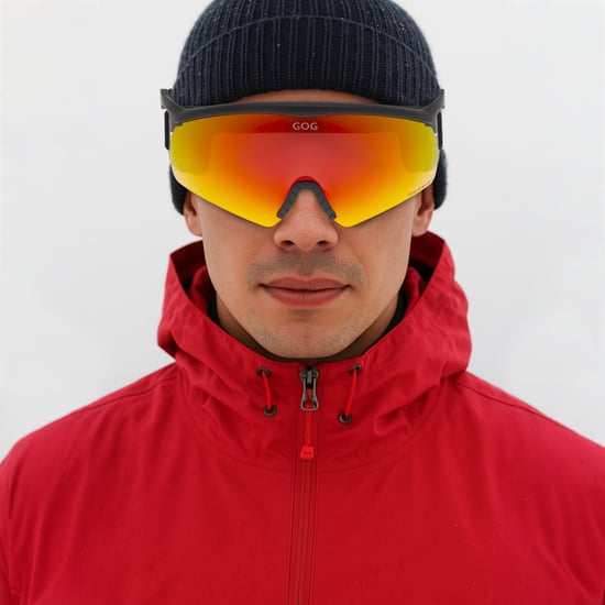 Mannen & Dames Cross Country Ski Goggles UV400 Anti-Fog Lens - Image 3