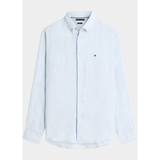 Tommy Hilfiger Casual hemd lange mouw pigment dyed li solid rf shir mw0mw41530/c1o - Image 3