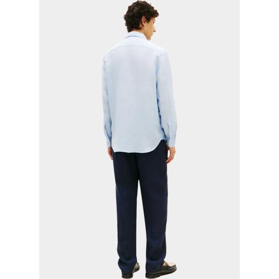 Tommy Hilfiger Casual hemd lange mouw pigment dyed li solid rf shir mw0mw41530/c1o - Image 4