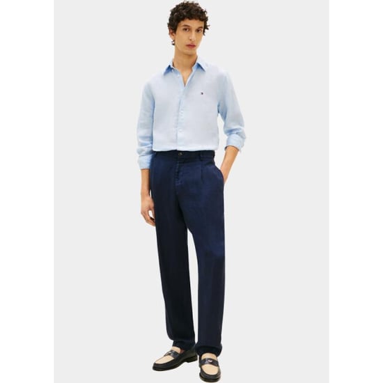 Tommy Hilfiger Casual hemd lange mouw pigment dyed li solid rf shir mw0mw41530/c1o - Image 5