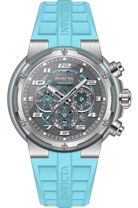 Invicta S1 Rally 50260 Heren Horloge - Quartz Uurwerk - Roestvrij Staal met zilveren Wijzerplaat - 49mm - Image 1