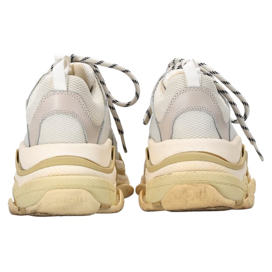 Balenciaga Triple S Sneakers in White Polyester - Image 3