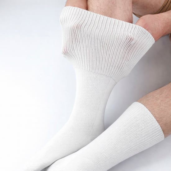 6 Pack Mens Diabetic Sport Socks | Breathable Non Binding Comfort Socks - Image 5