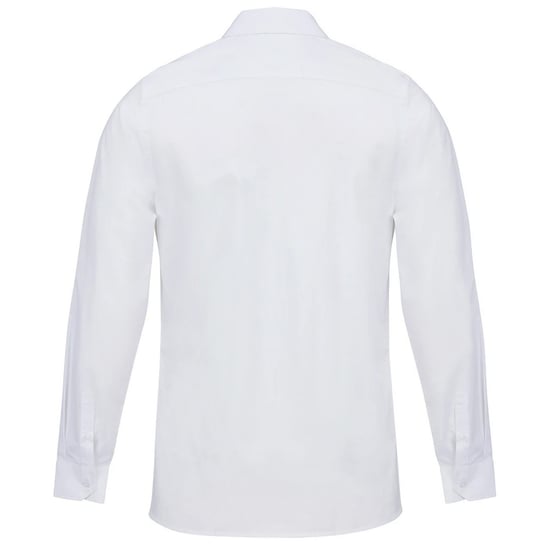 SOLS Unisex Volwassen Bailey Poplin Lange Mouwen Shirt (Wit) - Image 2