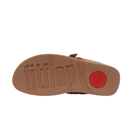 Fit Flop Dames Lulu Geknoopte Leren Sandalen (Beige) - Image 3