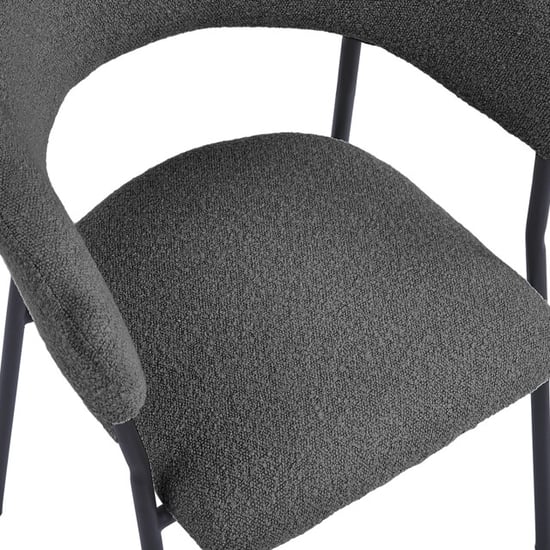 Multifurn 2x eetkamerstoel ava bouclé (set van 2) - Image 5