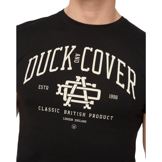 Duck and Cover Haltecks T-shirt för herrar (Förpackning med 5 st) (Flerfärgad) - Image 5