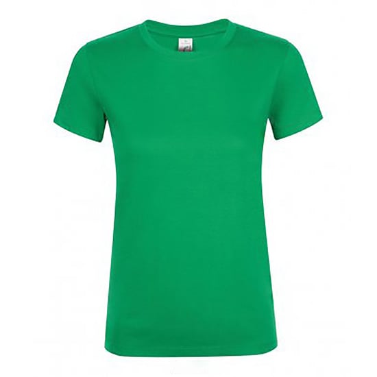 SOLS Dames/dames Regent T-Shirt met korte mouwen (Kelly Groen) - Image 1