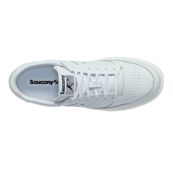 Saucony Heren Jazz Leather Court Trainers (Wit) - Image 4