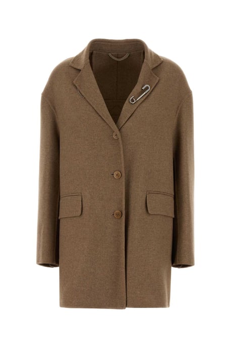 Camel Wool Blend Blazer - Image 1