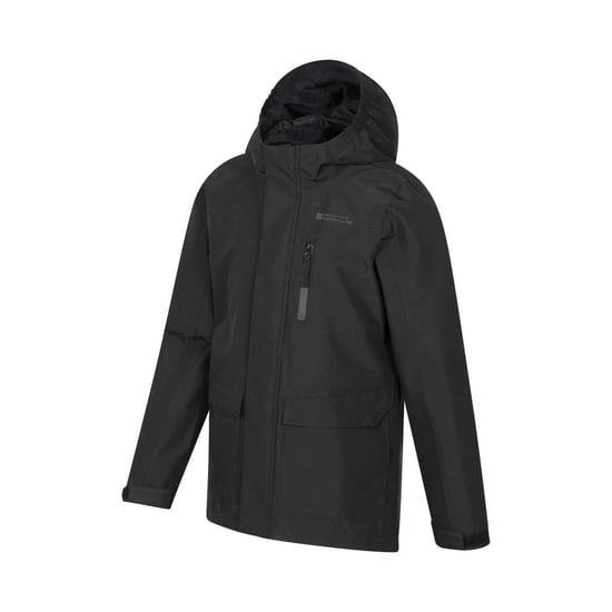Mountain Warehouse Kids Noah Waterdichte Jas (Zwart) - Image 3