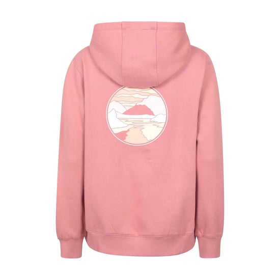 Mountain Warehouse Womens/Ladies Landscape Regular Hoodie (Pale Pink) - Image 2