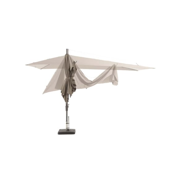 Madison parasol asymmetric sideways light grey 360x220 - - Image 6