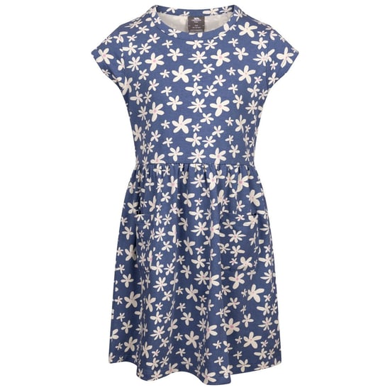 Trespass Girls Happiness Heart Short-Sleeved Dress (Blue) - Image 1