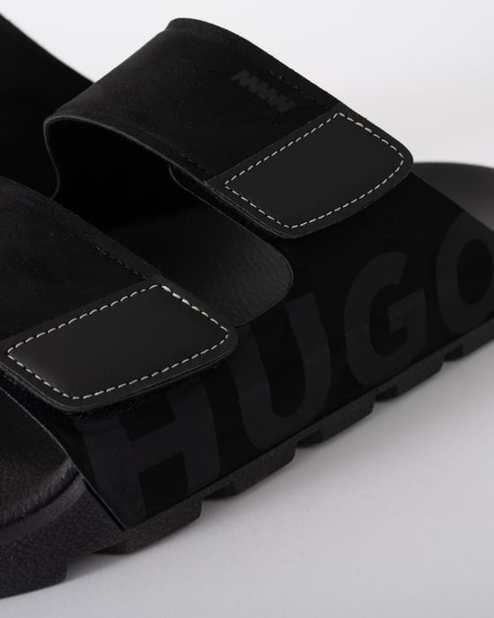Evander Slides in Black - Image 3