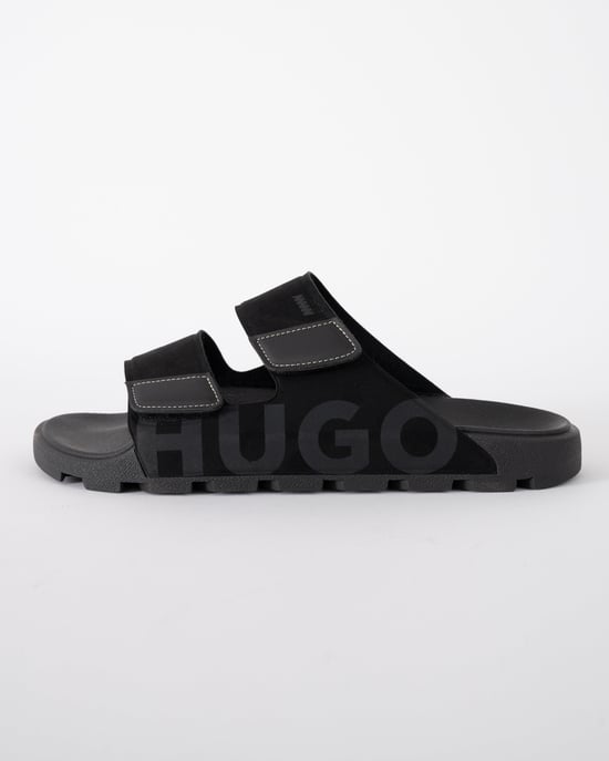 Evander Slides in Black - Image 4