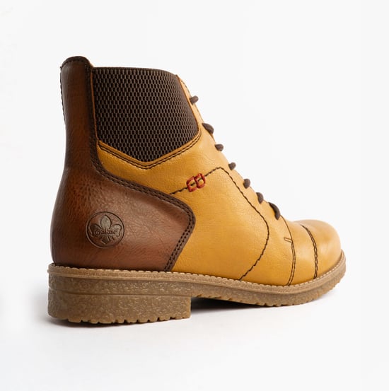 Rieker 73522-68 Womens Boots Yellow - Image 6