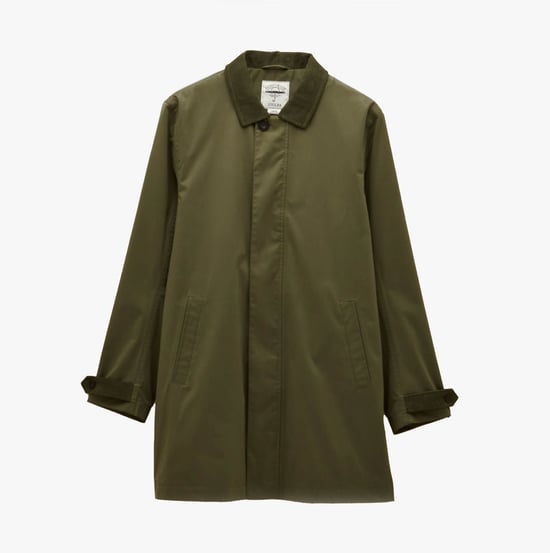 Joules Sandford Mens Waterproof Raincoat Green - Image 1