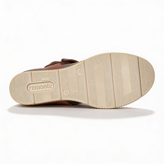 Remonte Jerilyn Womens Wedge Sandals Tan - Image 3