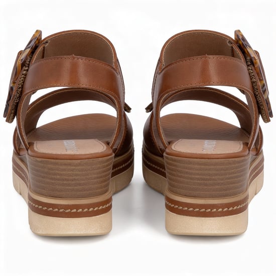 Remonte Jerilyn Womens Wedge Sandals Tan - Image 5