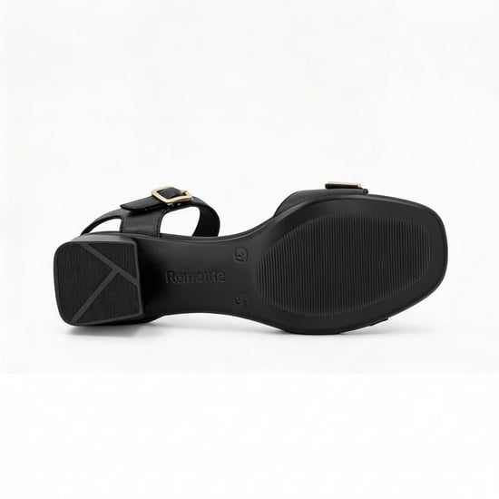 Remonte D1k54 Womens Ankle Strap Sandals Black - Image 4