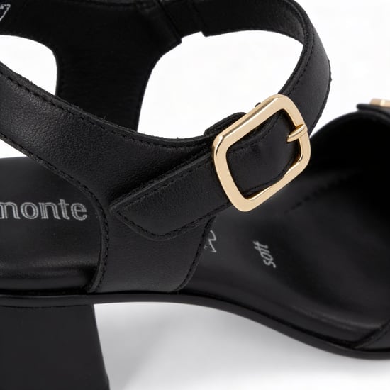 Remonte D1k54 Womens Ankle Strap Sandals Black - Image 5