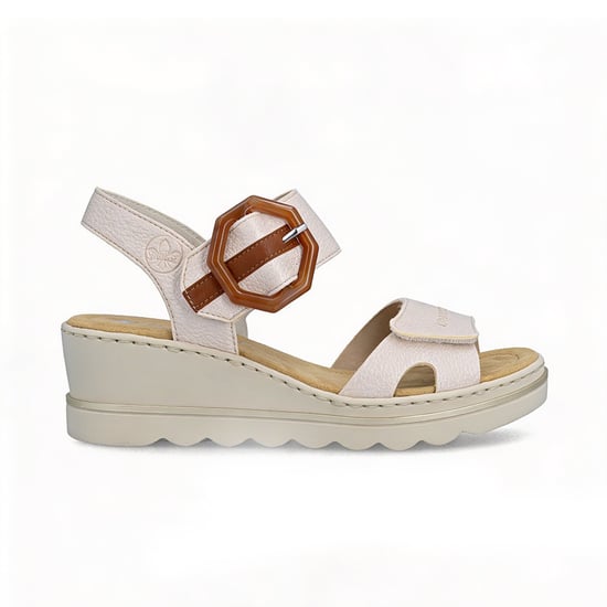 Rieker Rose Womens Wedge Sandals Multi - Image 1