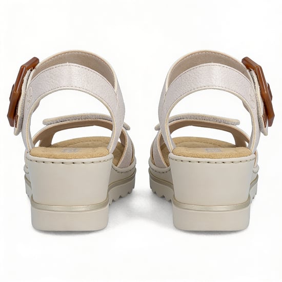 Rieker Rose Womens Wedge Sandals Multi - Image 5