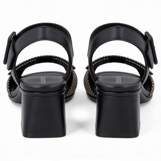Remonte D1k51 Womens Ankle Strap Sandals Black - Image 5