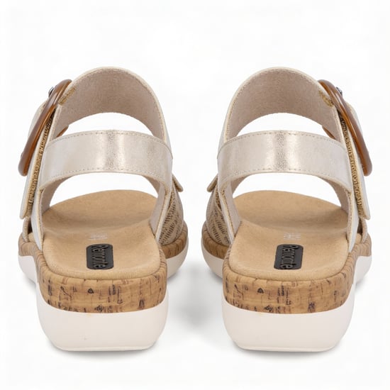 Remonte R6853 Womens Ankle Strap Sandals Multi - Image 5