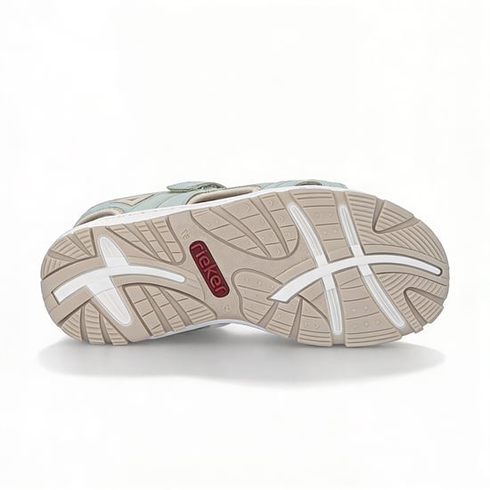 Rieker Clara Womens Hiking & Trail Sandals Green - Image 5