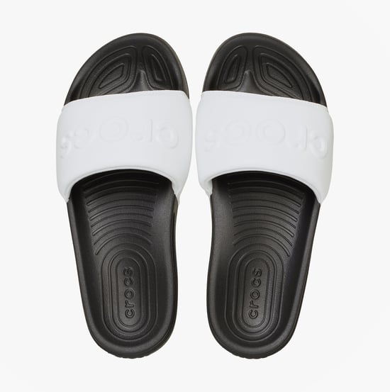 Crocs Crocs All Day Mens Sliders Black/white - Image 2