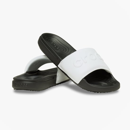 Crocs Crocs All Day Mens Sliders Black/white - Image 3