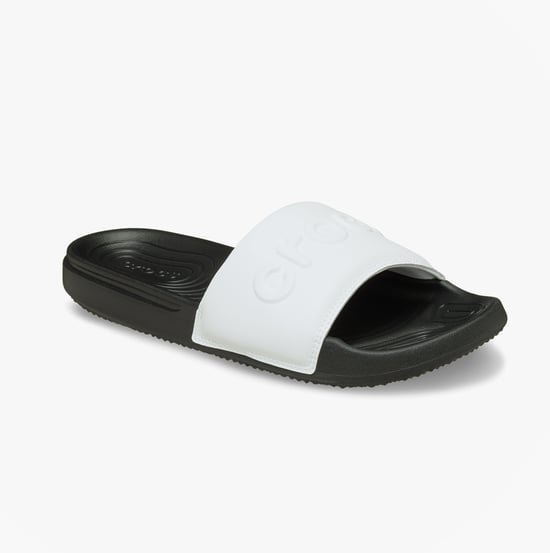Crocs Crocs All Day Mens Sliders Black/white - Image 5