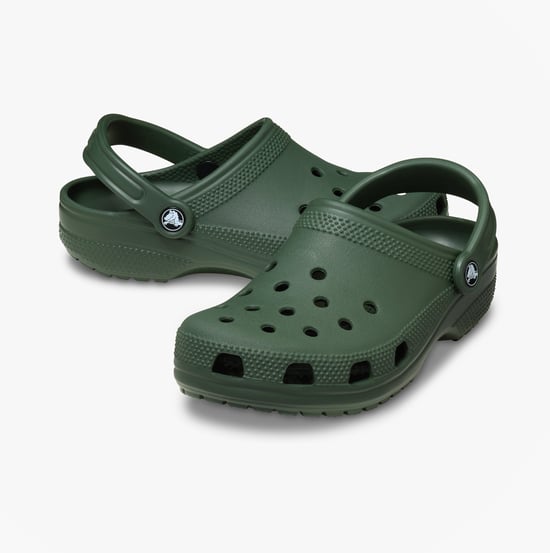 Crocs Classic Unisex Adults Clogs Sandals Field Green - Image 3